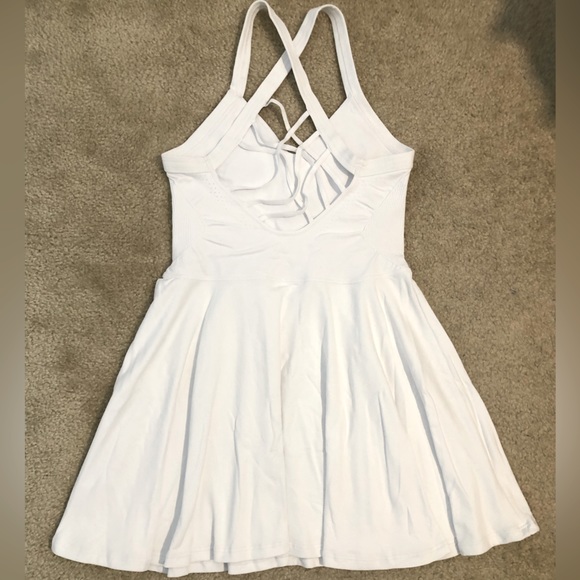 Free People Movement Good Karma Dress In White. NWOT! Sz XS/S & XL - Picture 7 of 9